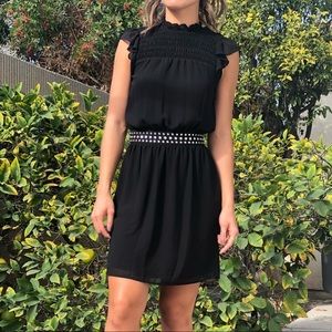 Michael Kors Studded Ruffled Dress